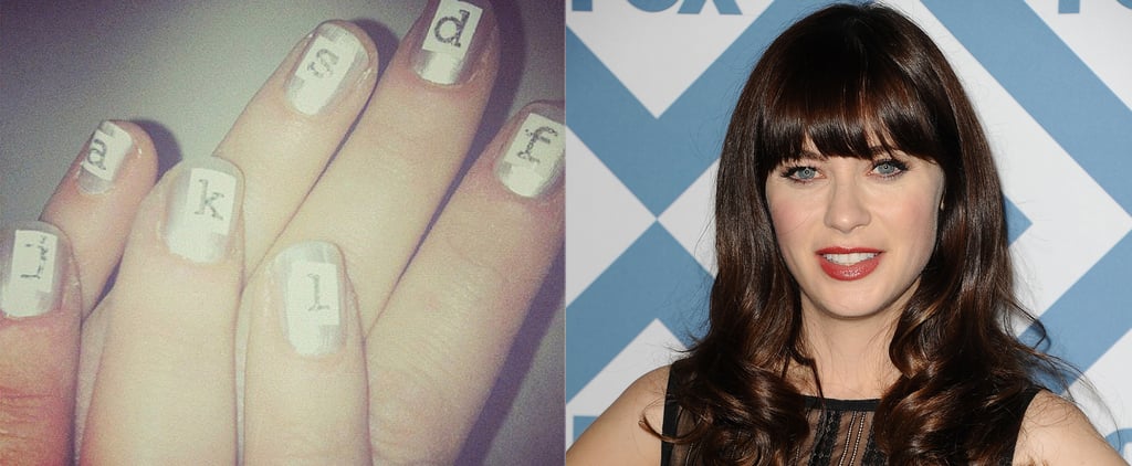 Zooey Deschanel Nails | New Girl