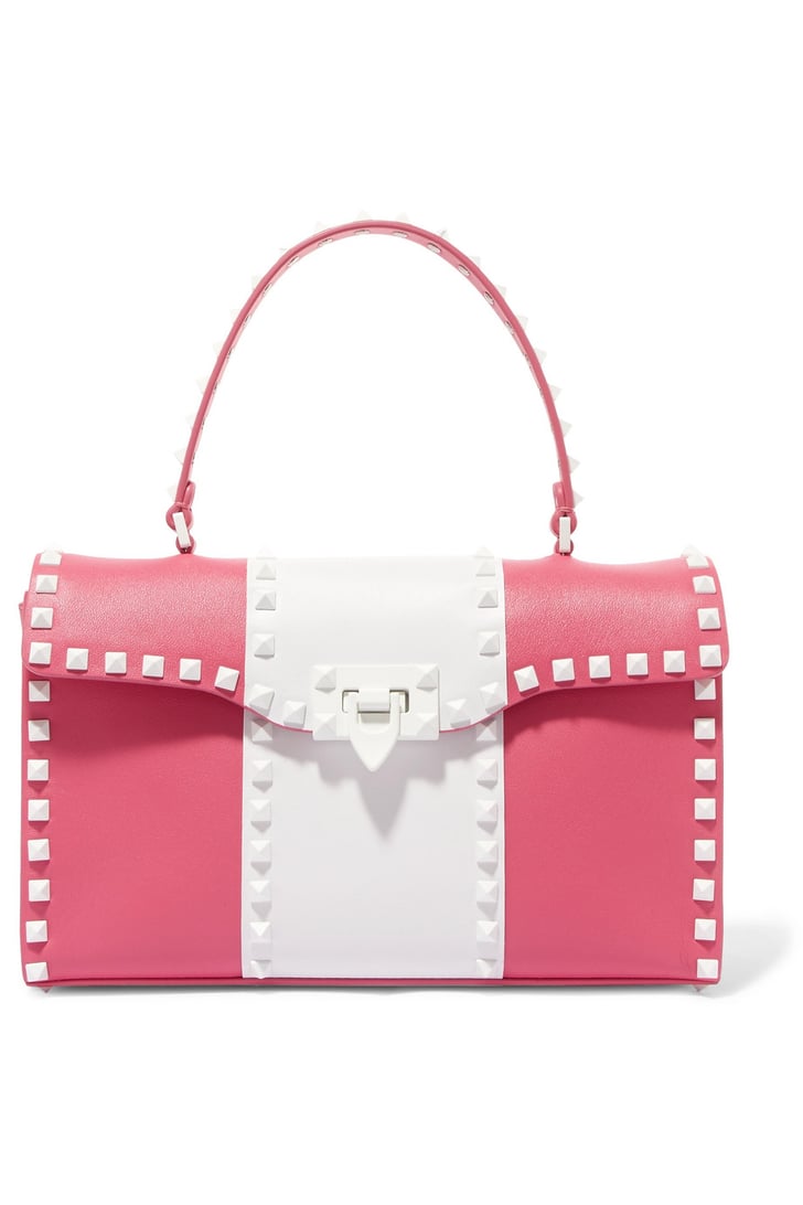 Valentino The Rockstud Leather Tote