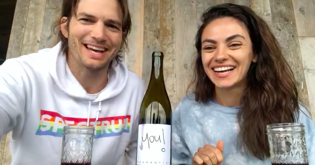 Ashton Kutcher and Mila Kunis Release a Quarantine Wine