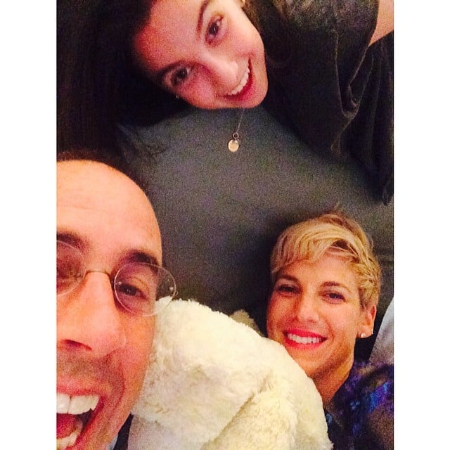 Jerry and Jessica Seinfeld celebrated a New York Mets grand slam with a selfie with their daughter, Sascha.
Source: Instagram user jessseinfeld