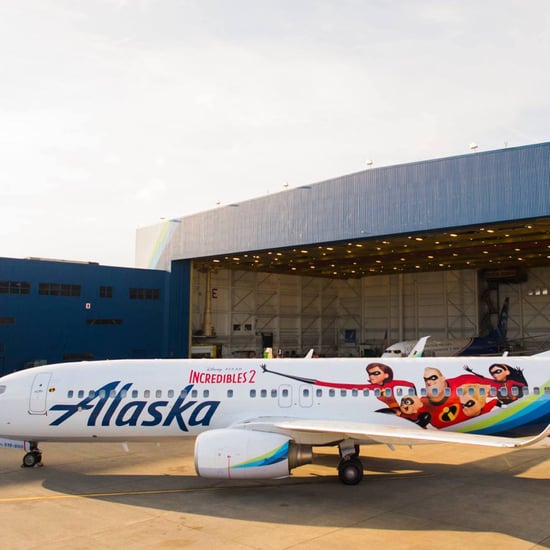 Alaska Airlines Incredibles 2 Plane