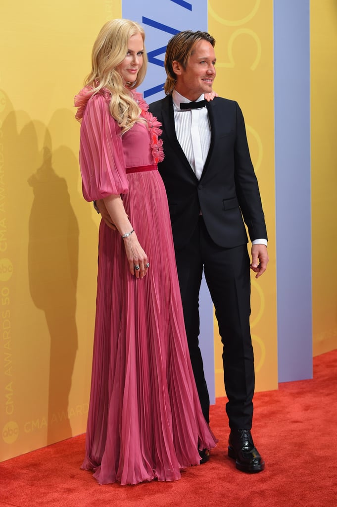 Nicole Kidman and Keith Urban at the CMA Awards 2016