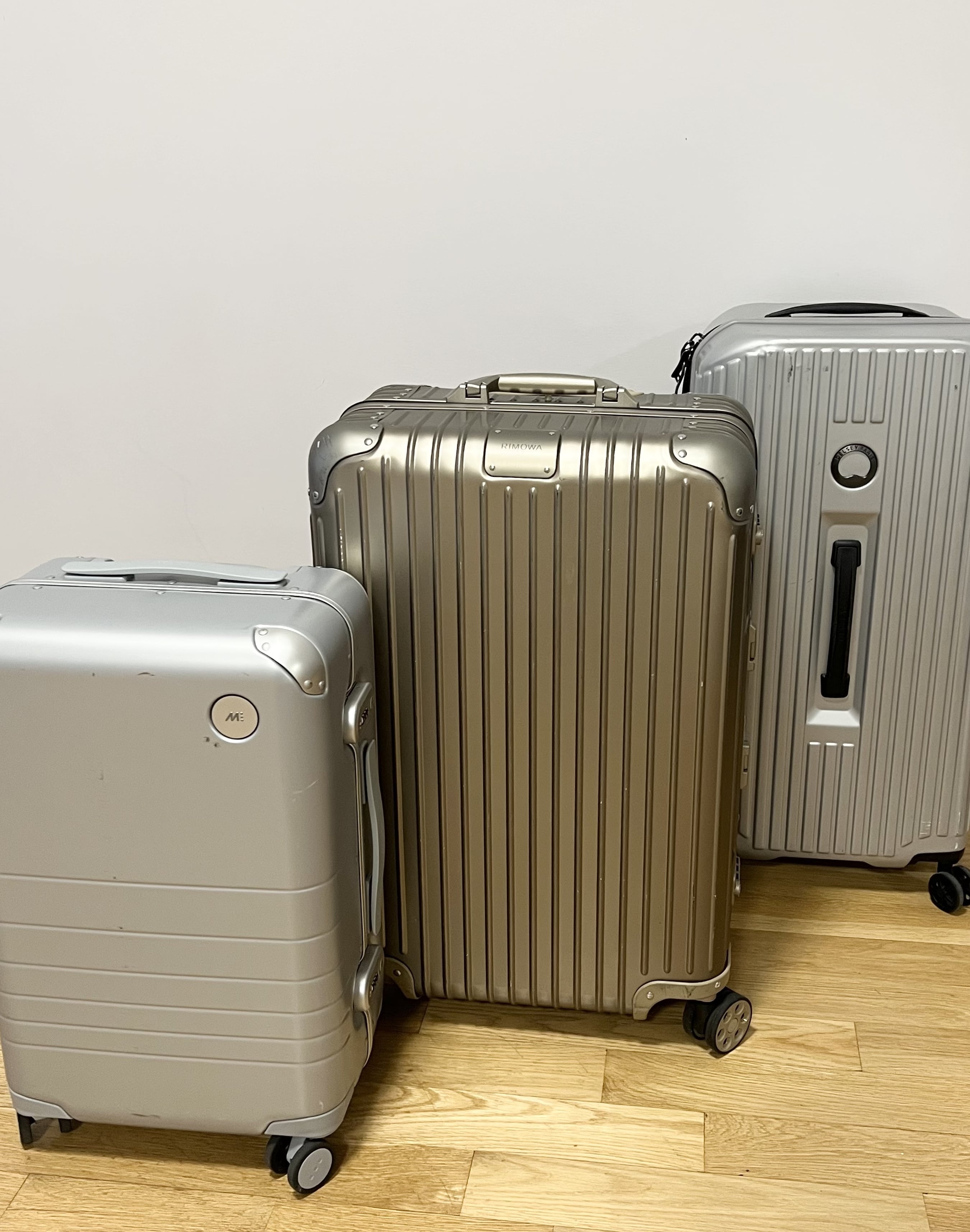 Original Trunk Plus Large Aluminium Suitcase