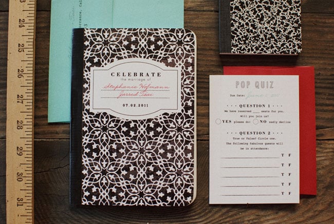 School Supplies as Decor