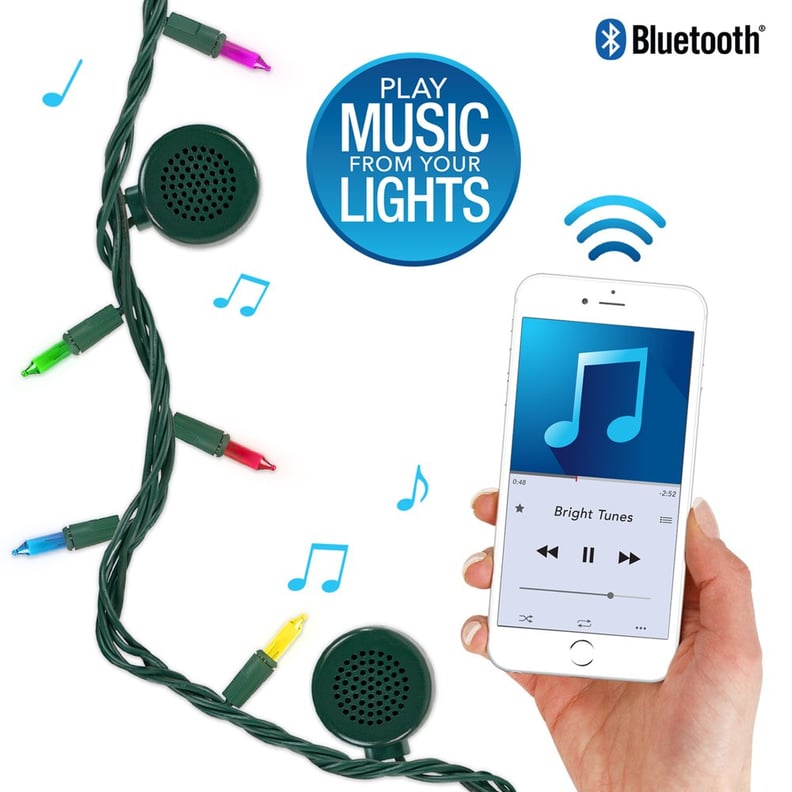 Bright Tunes Decorative String Lights with Bluetooth Speakers