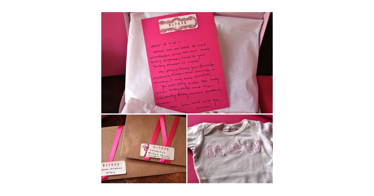 A LongDistance Baby Shower Best Baby Shower Ideas POPSUGAR Family