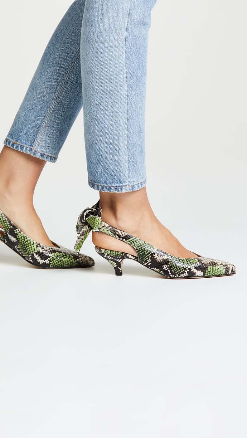 Ganni Sabine Slingback Pumps