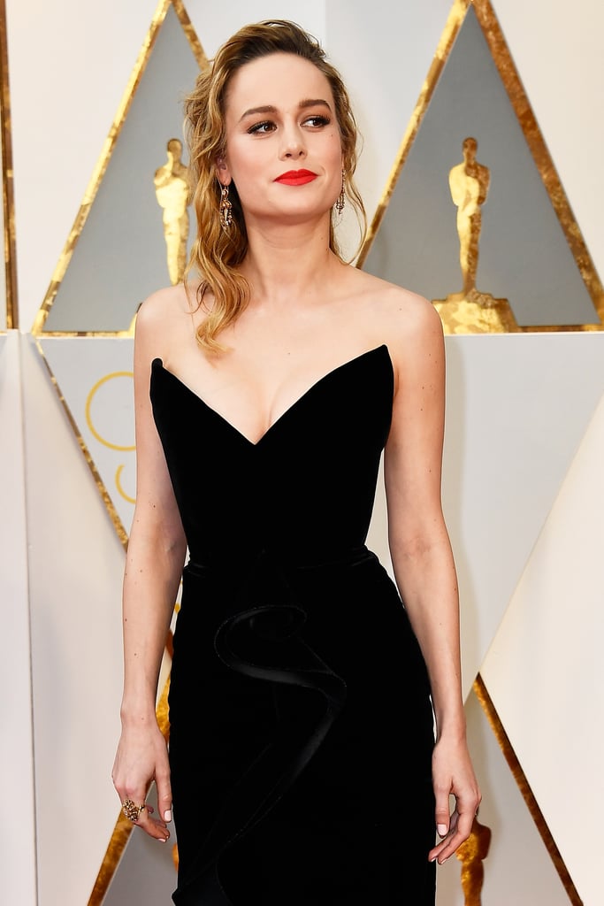 Brie Larson Oscar de la Renta Dress at the Oscars 2017