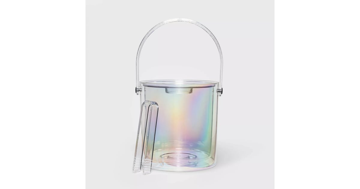 Iridescent ice bucket top