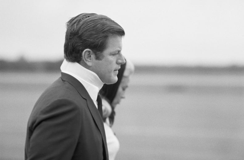 Senator Edward M. "Ted" Kennedy Drives Car Off a Cliff