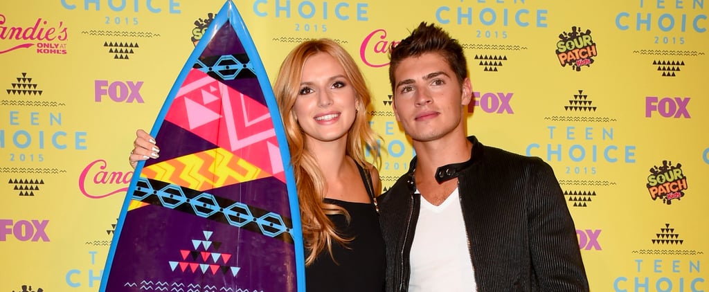 Bella Thorne and Gregg Sulkin PDA 2015 Teen Choice Awards