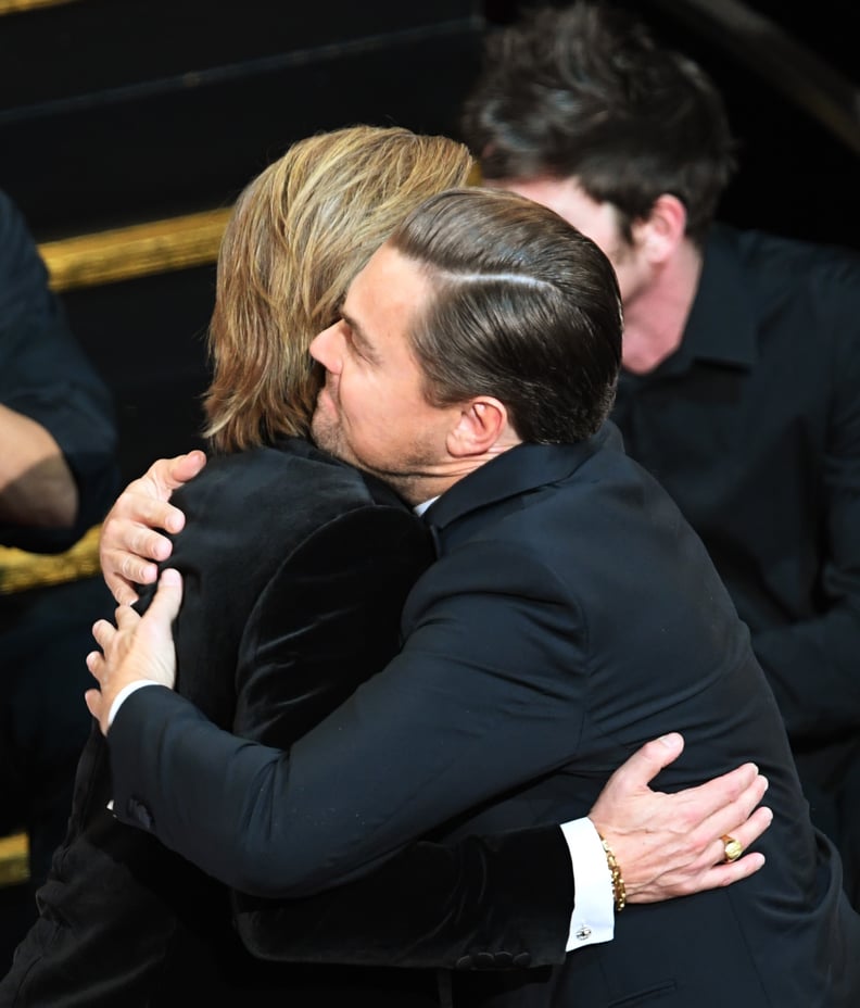 Photos of Brad Pitt Accepting His Oscar For Best Supporting Actor