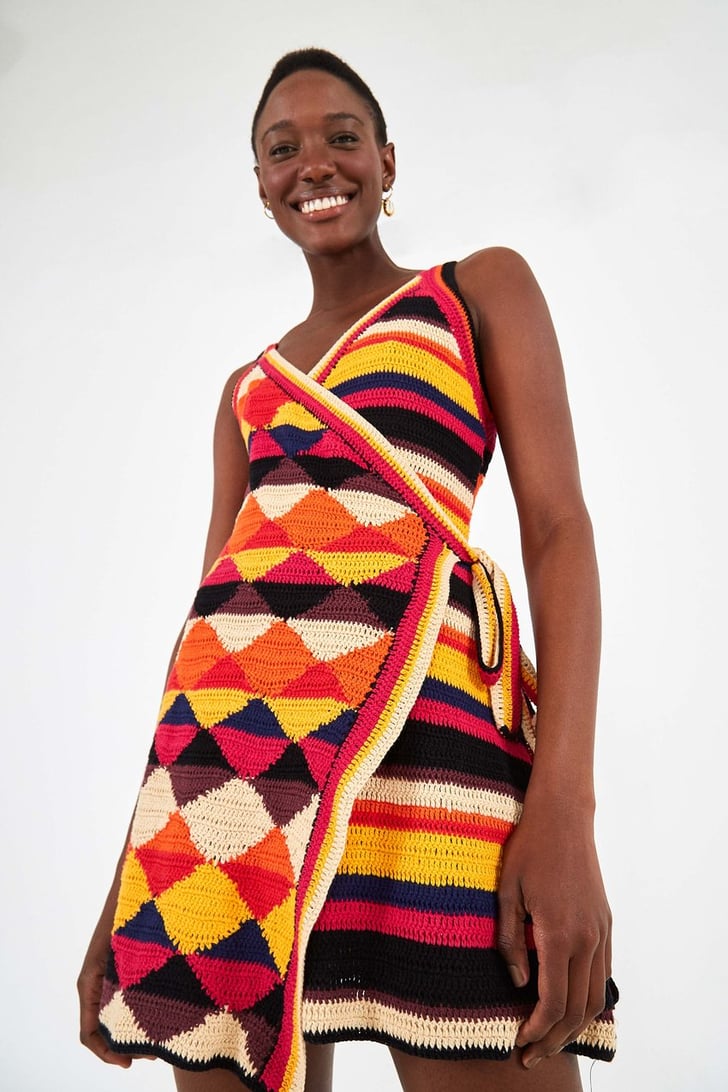 Farm Rio Crochet T-Wrap Dress | Best Crochet Dresses 2020 | POPSUGAR ...