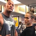 Dwayne Johnson and Jennifer Lopez Prove That Workouts Are Better With Friends