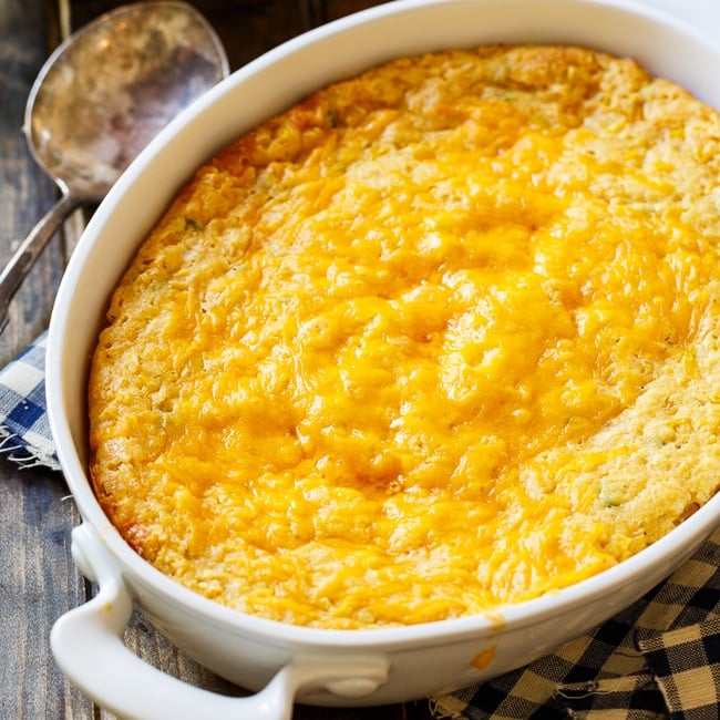 Cheesy Jalapeño Corn Casserole