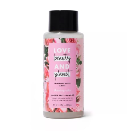 Shampoo: Love Beauty & Planet Murumuru Butter & Rose Blooming Color Shampoo
