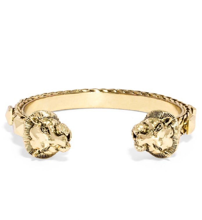 BaubleBar Gilded Leo Cuff