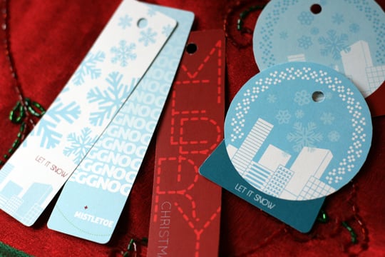 Holiday City Gift Tags