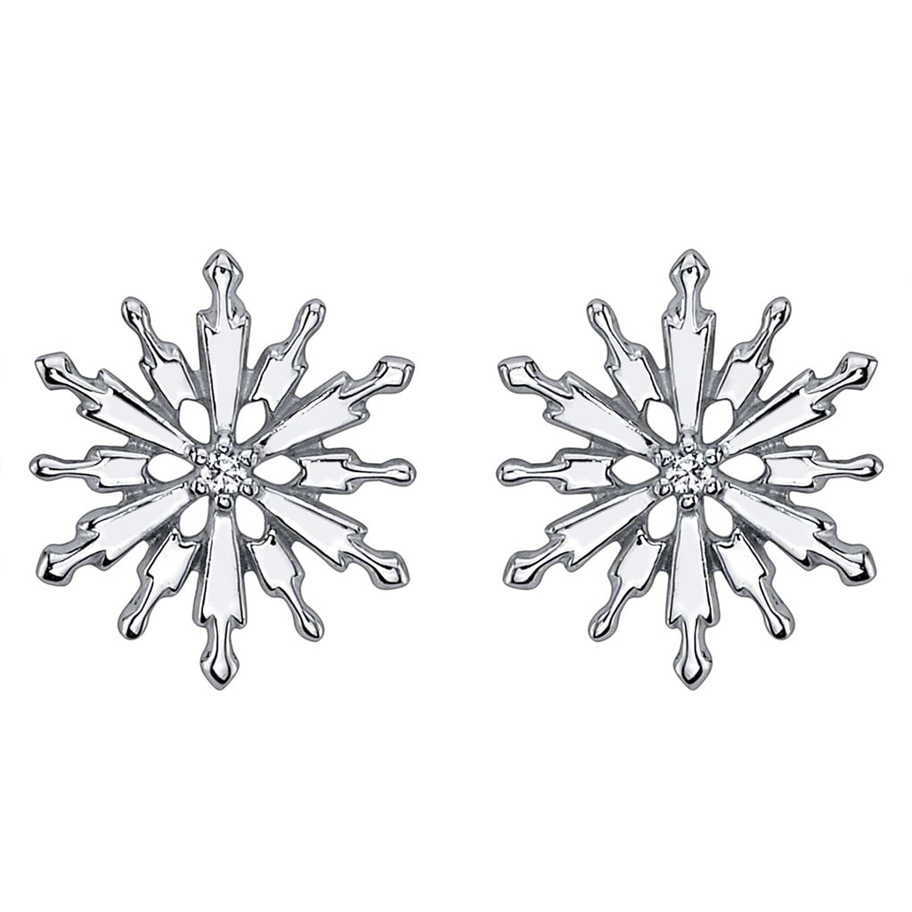 Luxurious Jewelry: Frozen 2 Snowflake Earrings