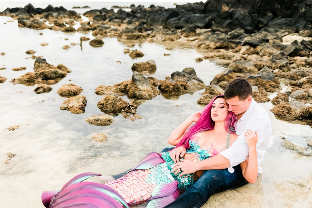 A Couple's Sexy Mermaid-Themed Photo Shoot