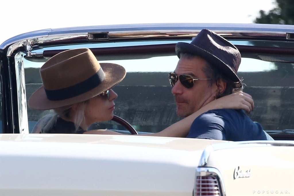 Lady Gaga and Christian Carino at the Beach March 2018