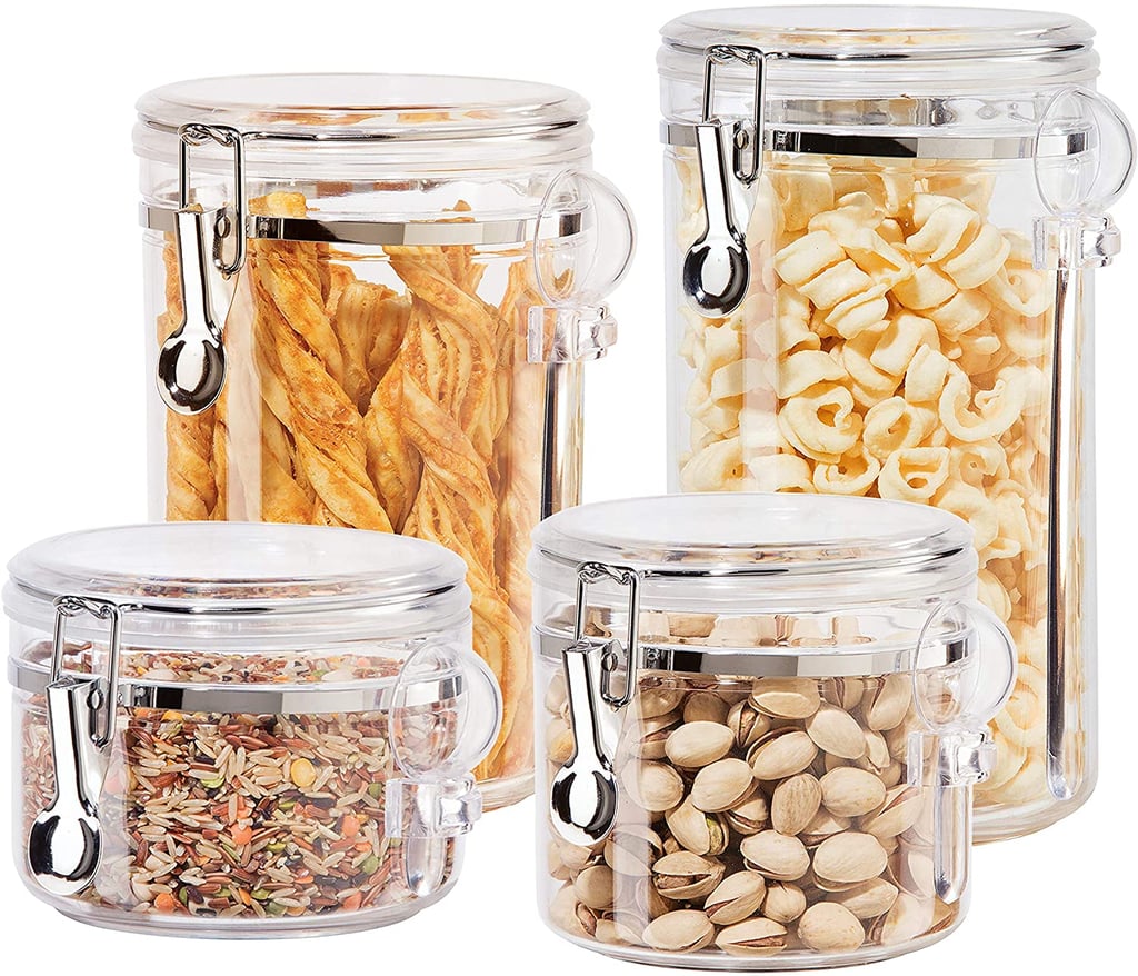 For Food Storage: Oggi Clear Canister Food Storage Container Set