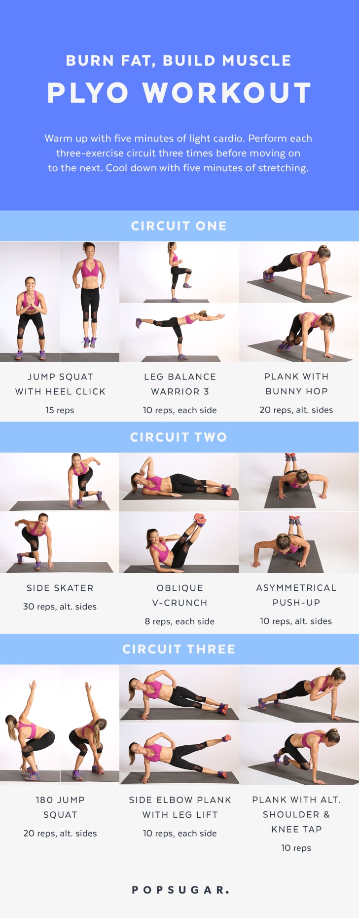 Printable Bodyweight Workouts Popsugar Fitness