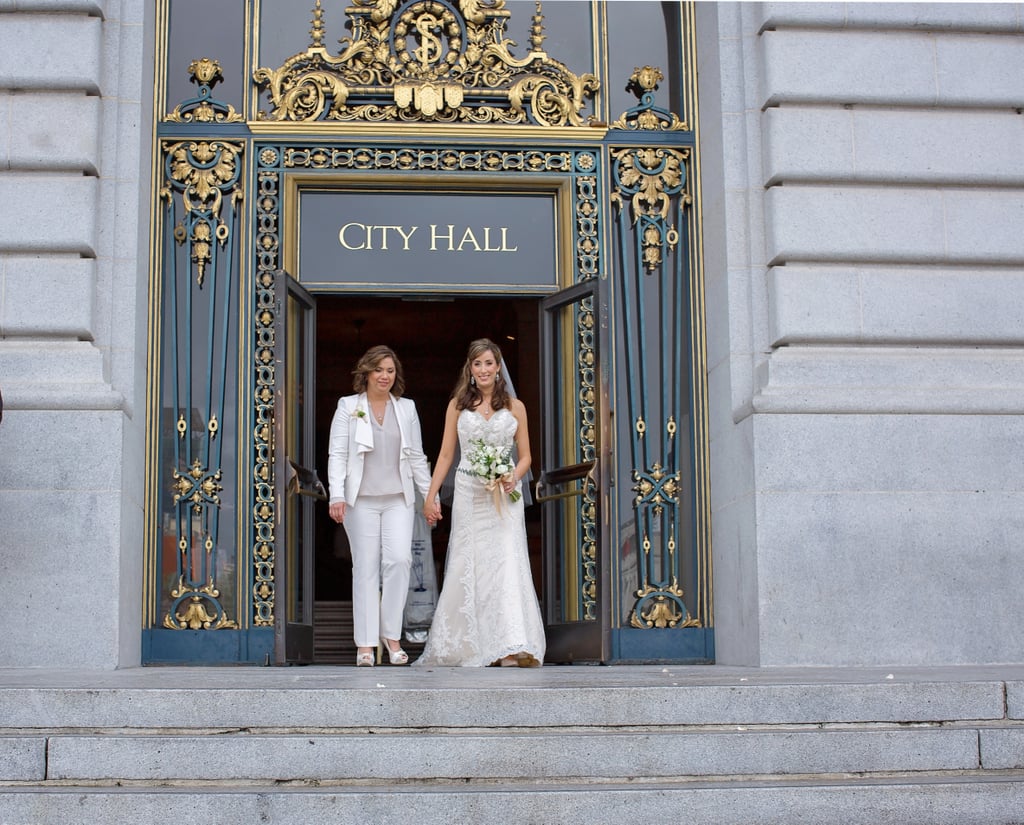Same Sex San Francisco City Hall Wedding Popsugar Love And Sex Photo 42 