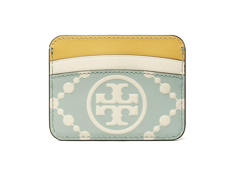A Colorful Card Holder: Tory Burch T Monogram Card Case