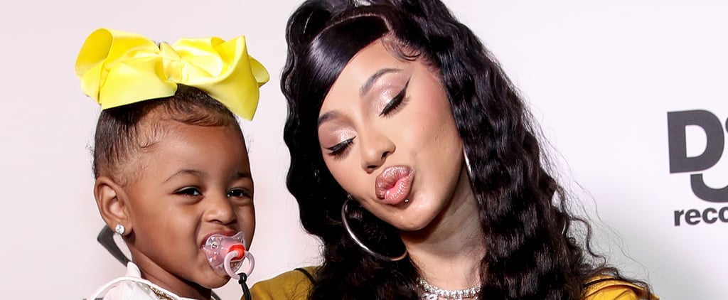 Cardi B and Daughter Kulture Wear Matching Chanel Outfits