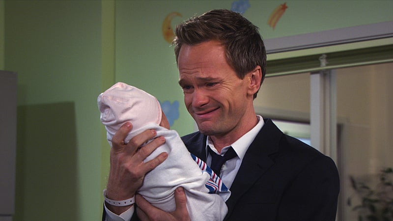 Barney finally changes when he has a baby girl, a product of one of his conquests during a 31-day challenge.