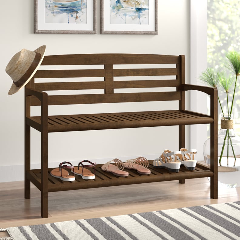 Hales Wood Storage Bench