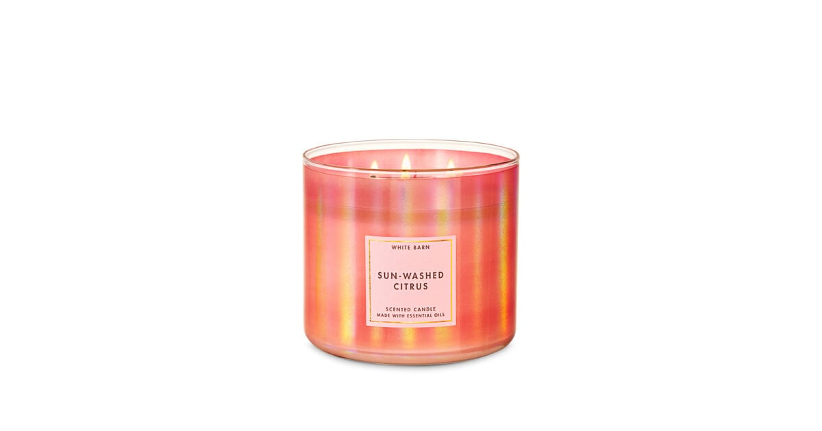 SunWashed Citrus 3Wick Candle The Best New Candles From Bath & Body