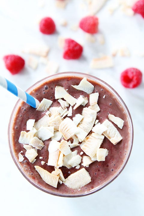 Raspberry-Coconut Smoothie