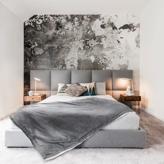 I personally like to keep it on the couch so I can use it while reading or watching TV, but you could also use it on your bed.