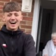 A Teen Taught His Grandma a TikTok Dance, and Obviously She Stole the Show!