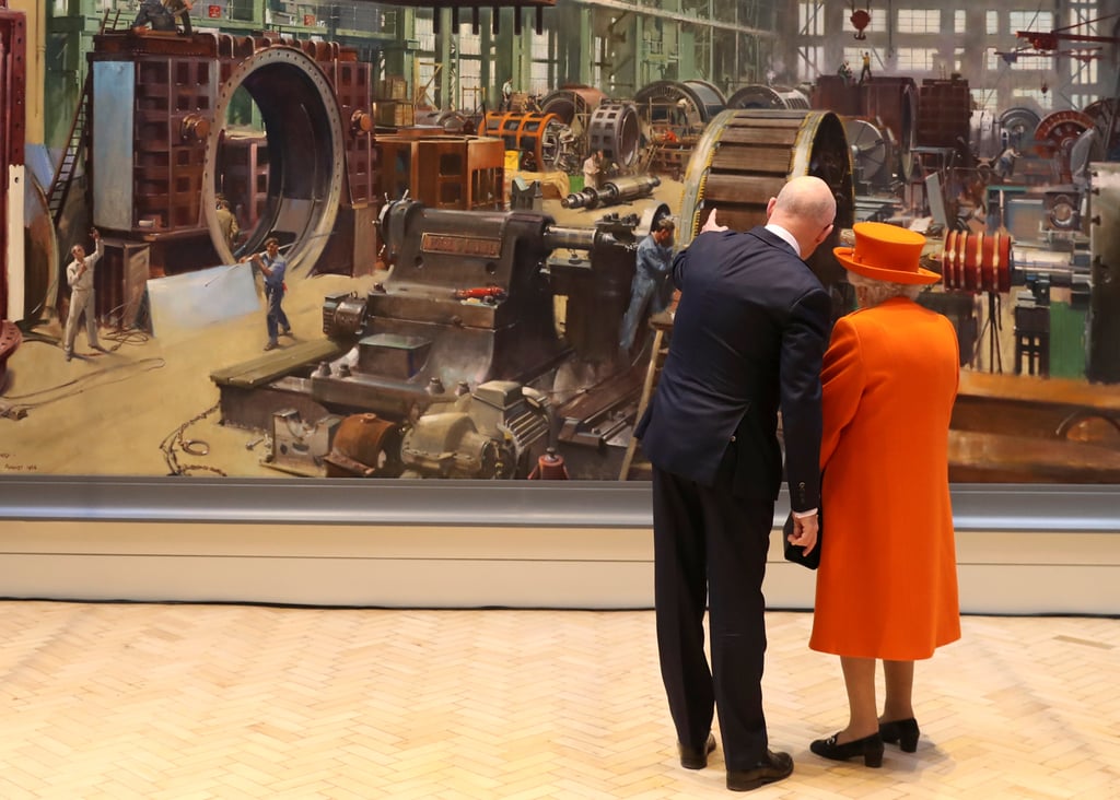 Queen Elizabeth II's Orange Outfit March 2019