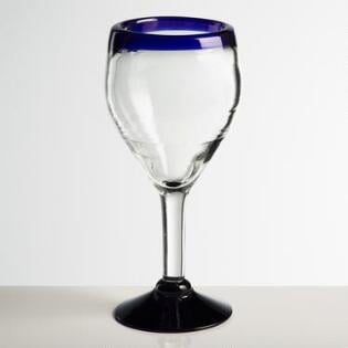 Blue Rocco Glassware Collection