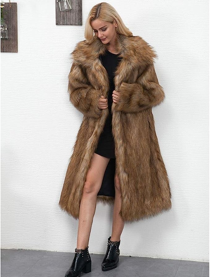 Oversized Faux Fur Coat - Women - Ready-to-Wear