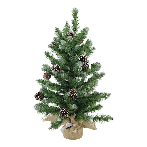 Northlight Seasonal 24-in. Frosted Norway Pine Artificial Christmas Tree