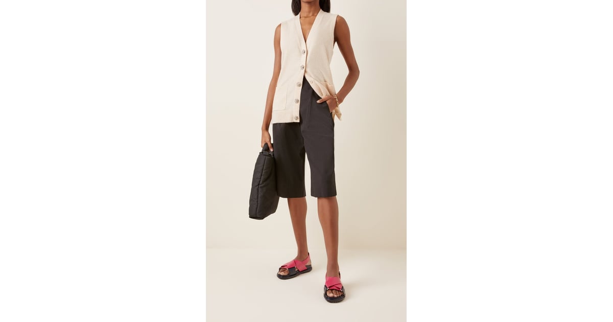 ganni cashmere vest