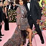 Eniko Parrish and Kevin Hart at the 2019 Met Gala