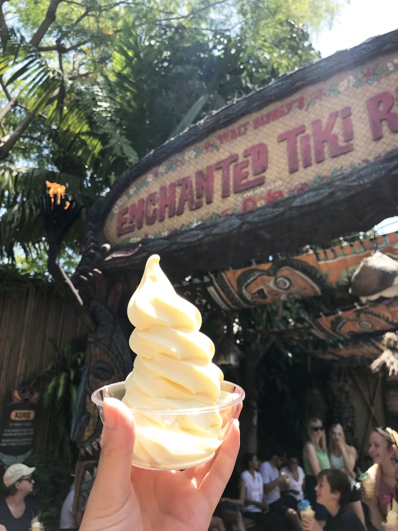 Enjoy a frozen, dairy-free treat at the Tiki Juice Bar.