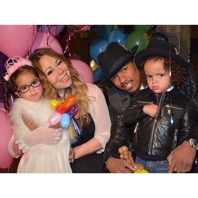 Mariah Carey and Nick Cannon celebrated twins Monroe and Moroccan's third birthday in a big way.
Source: Instagram user mariahcarey