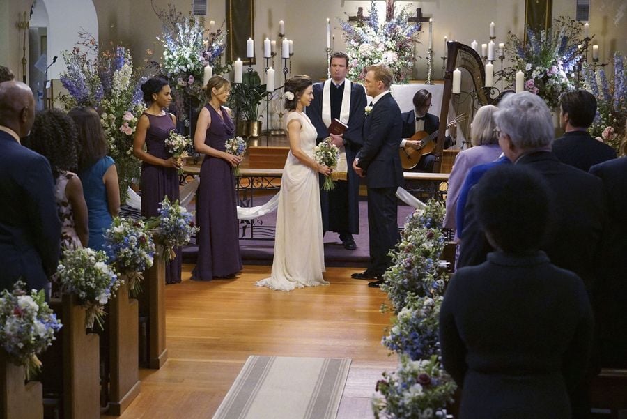 Grey's Anatomy Amelia and Owen's Wedding Pictures