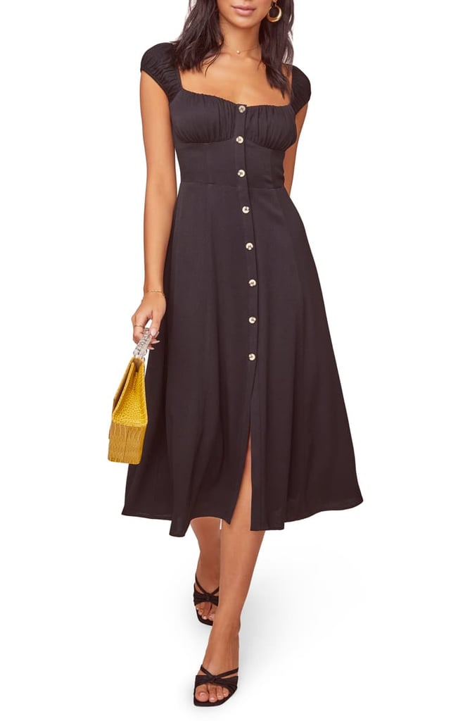 Astr the Label Bonjour Button-Front Dress