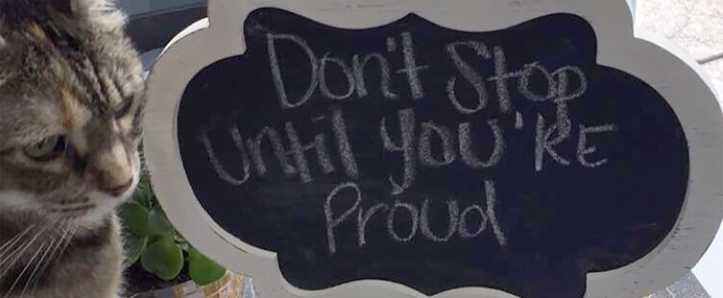 Inspirational Fitness Chalkboard Quotes