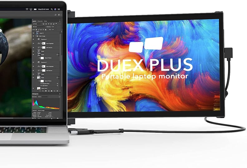 A Laptop Monitor: Duex Plus 13.3" Full HD IPS Dual Laptop Monitor