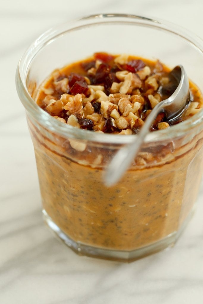 Vegetarian: Sweet Potato Overnight Oats