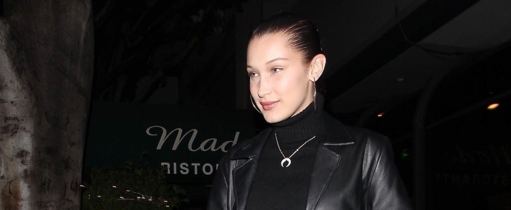 Bella Hadid Wearing Clear Heels